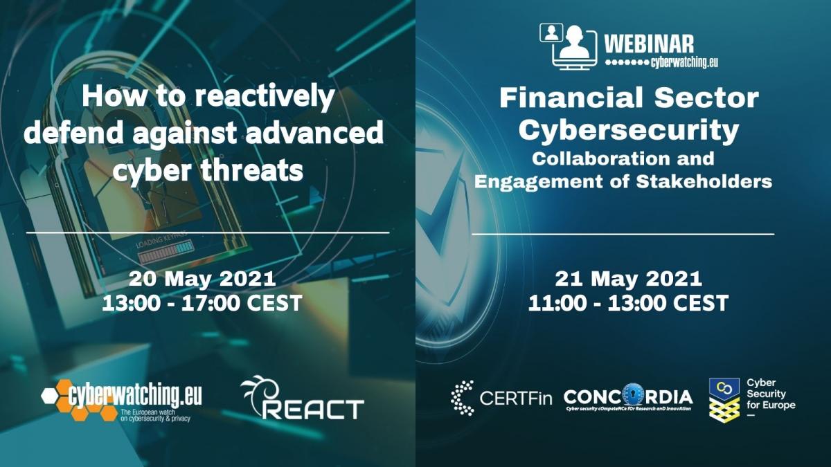Cyberwatching.eu Concertation Meeting webinar series: Starting this ...